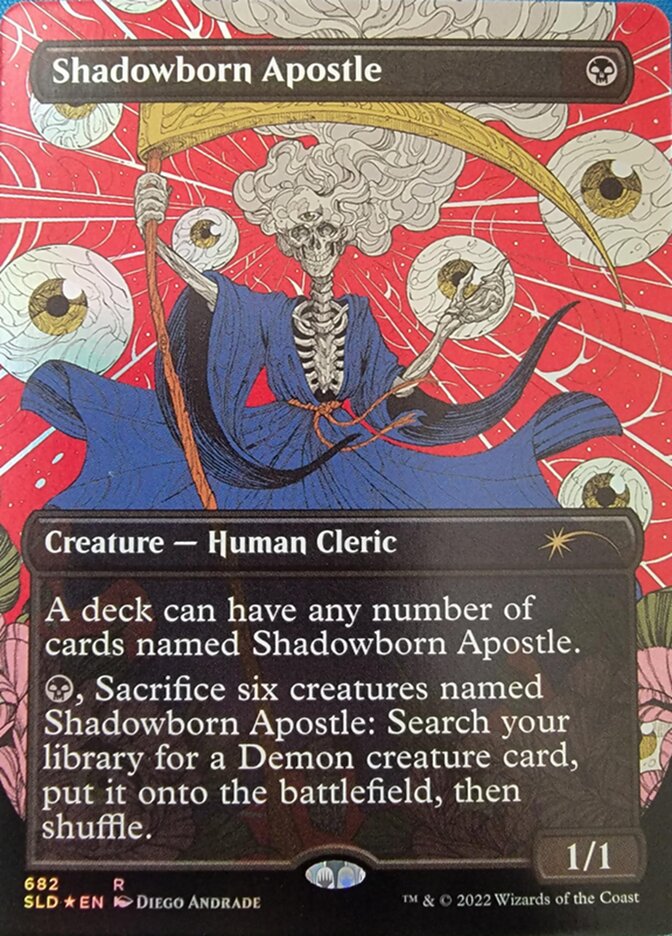 Shadowborn Apostle (Borderless) (682) [Secret Lair Drop Promos] | Mega City Incorporated