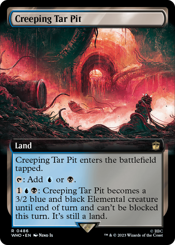 Creeping Tar Pit (Extended Art) [Doctor Who] | Mega City Incorporated