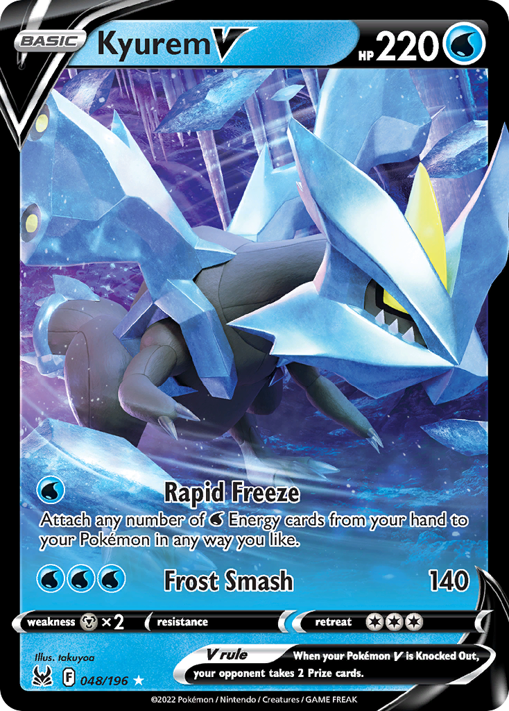 Kyurem V (048/196) (Jumbo Card) [Sword & Shield: Lost Origin] | Mega City Incorporated