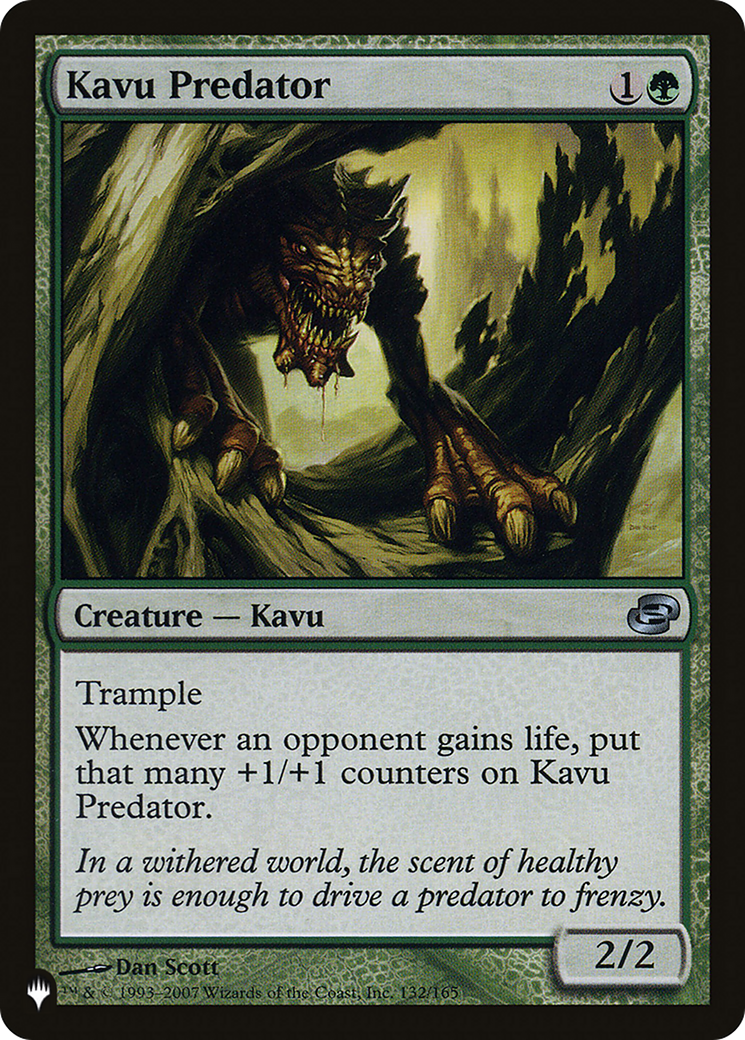 Kavu Predator [The List] | Mega City Incorporated