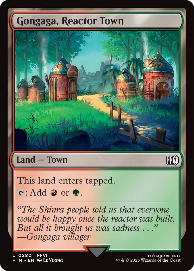 Gongaga, Reactor Town [FINAL FANTASY] | Mega City Incorporated