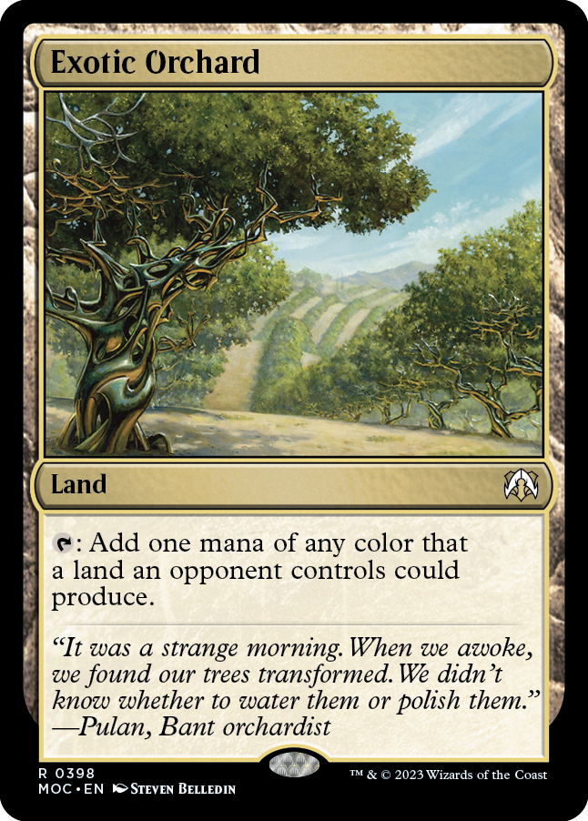 Exotic Orchard [March of the Machine Commander] | Mega City Incorporated