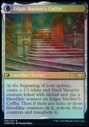 Edgar, Charmed Groom // Edgar Markov's Coffin [Innistrad: Crimson Vow Prerelease Promos] | Mega City Incorporated