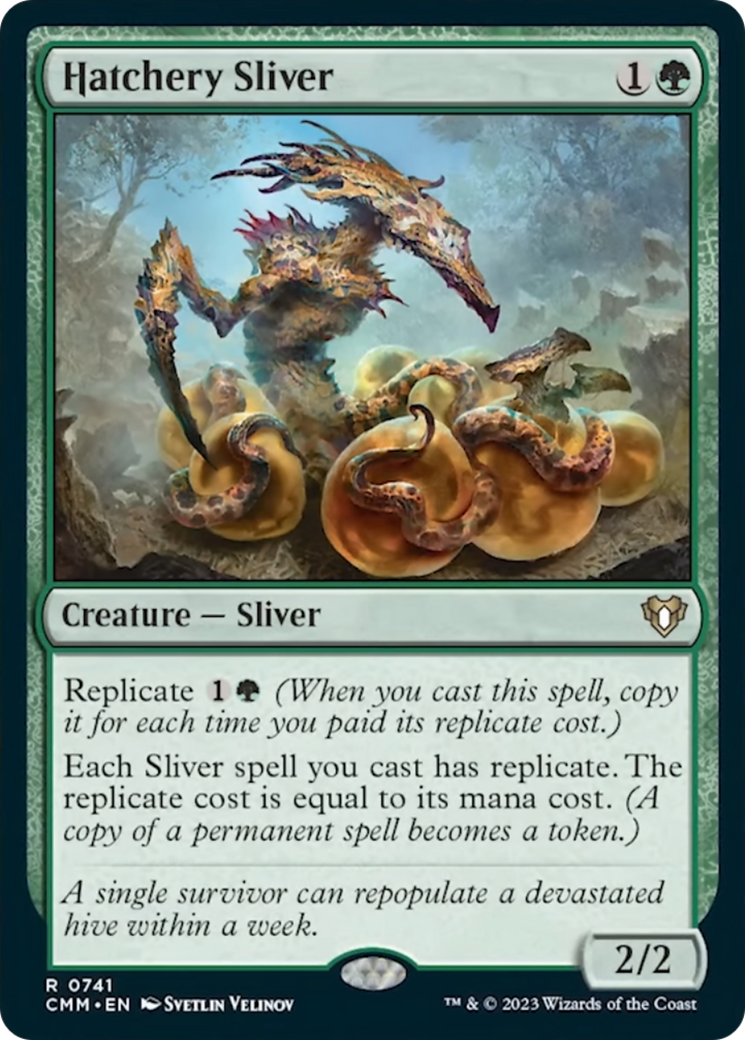 Hatchery Sliver [Commander Masters] | Mega City Incorporated