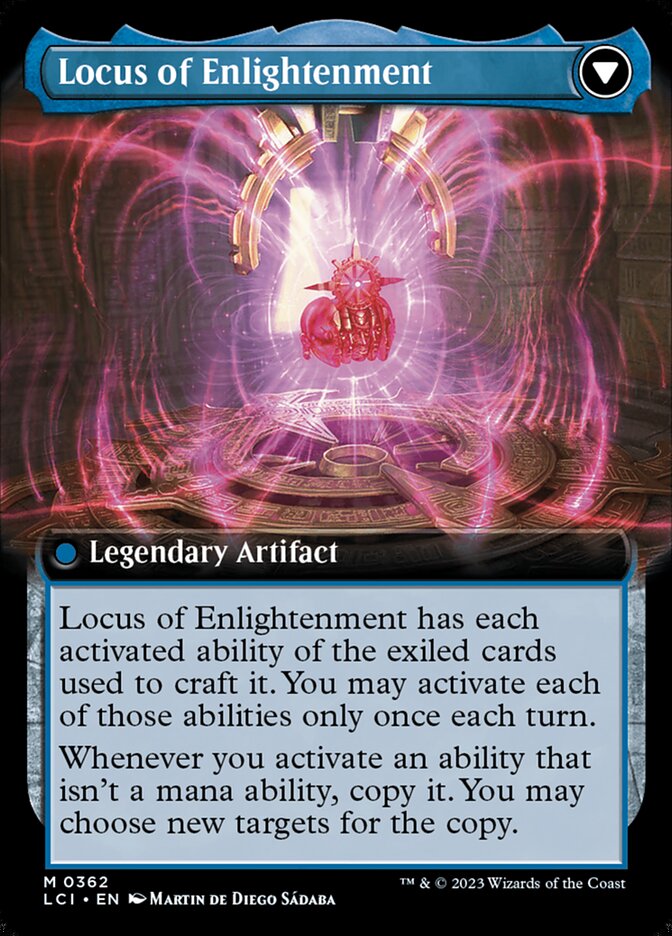 The Enigma Jewel // Locus of Enlightenment (Extended Art) [The Lost Caverns of Ixalan] | Mega City Incorporated