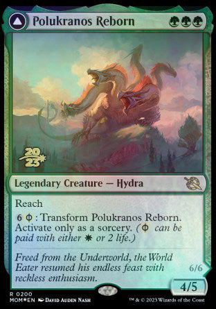 Polukranos Reborn // Polukranos, Engine of Ruin [March of the Machine Prerelease Promos] | Mega City Incorporated