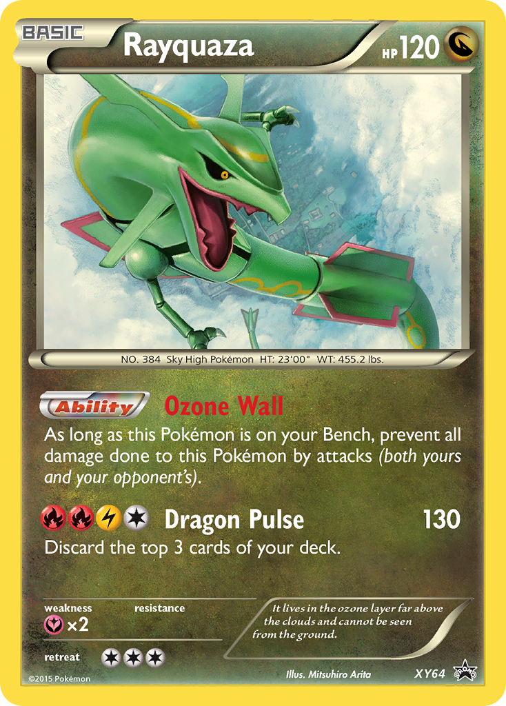 Rayquaza (XY64) [XY: Black Star Promos] | Mega City Incorporated