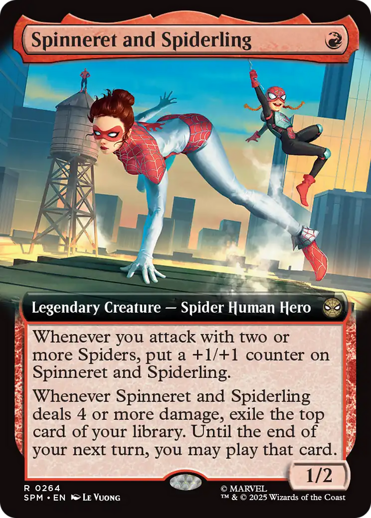 Spinneret and Spiderling (Extended Art) [Marvel's Spider-Man] | Mega City Incorporated