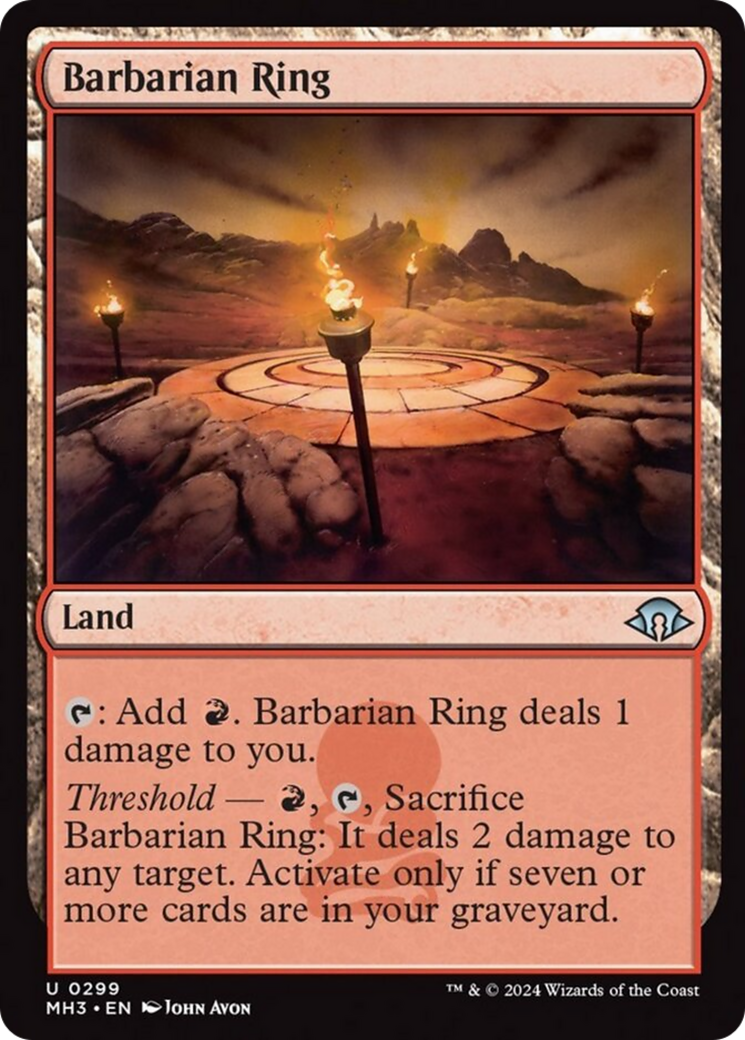 Barbarian Ring [Modern Horizons 3] | Mega City Incorporated