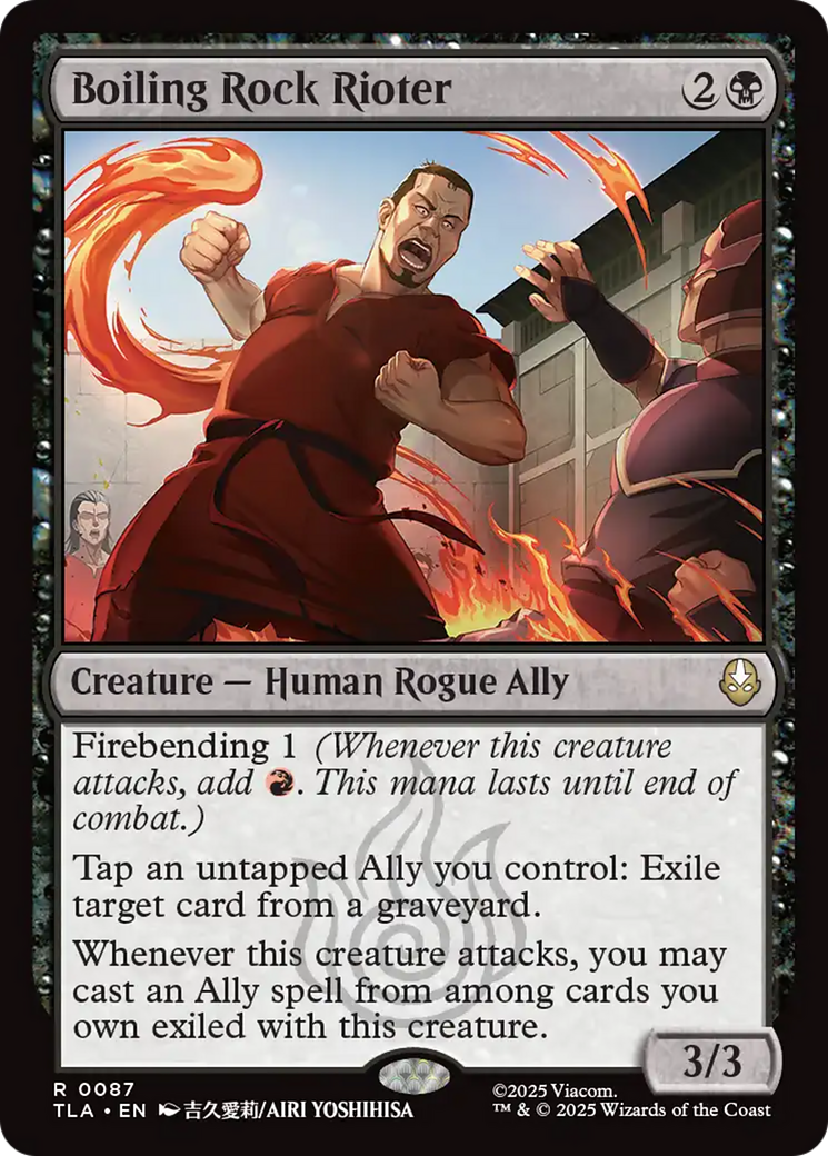 Boiling Rock Rioter [Avatar: The Last Airbender] | Mega City Incorporated