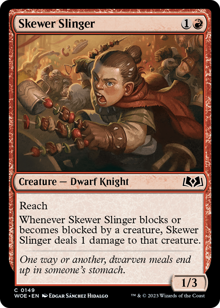 Skewer Slinger [Wilds of Eldraine] | Mega City Incorporated