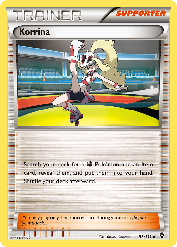 Korrina (95/111) [XY: Furious Fists] | Mega City Incorporated