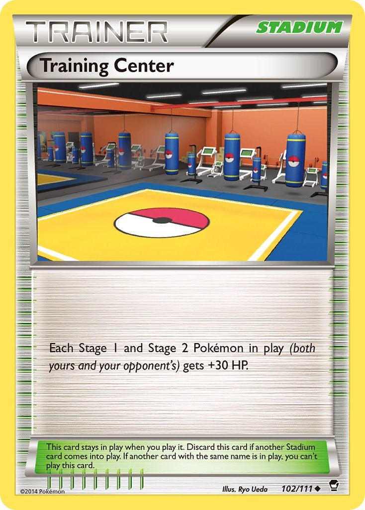 Training Center (102/111) [XY: Furious Fists] | Mega City Incorporated