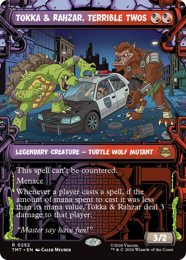 Tokka & Rahzar, Terrible Twos (Showcase) [Teenage Mutant Ninja Turtles] | Mega City Incorporated