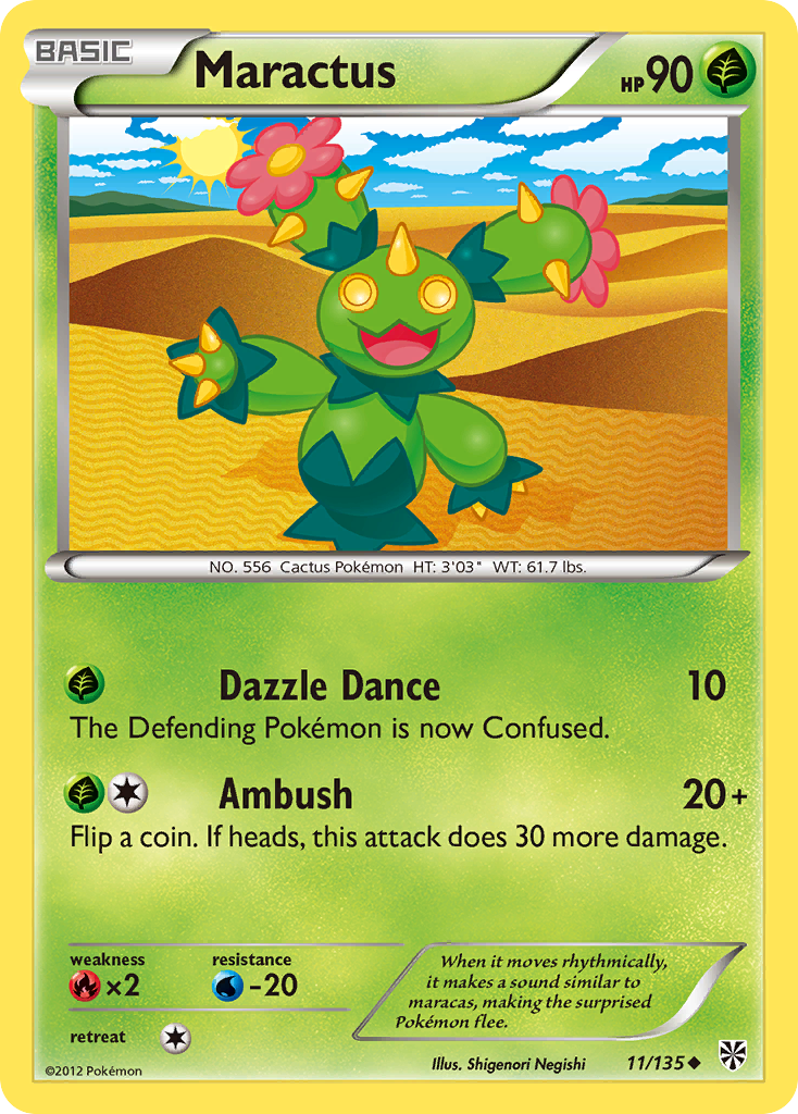 Maractus (11/135) [Black & White: Plasma Storm] | Mega City Incorporated