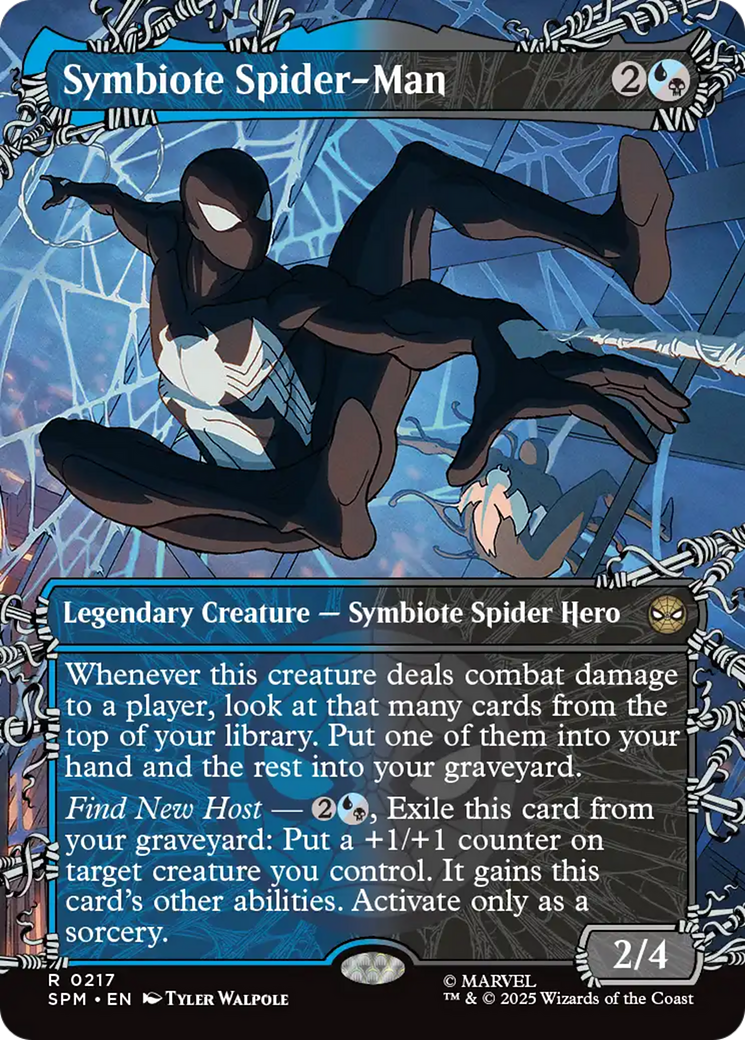 Symbiote Spider-Man (Borderless) [Marvel's Spider-Man] | Mega City Incorporated