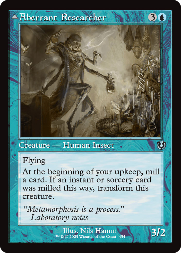 Aberrant Researcher // Perfected Form (Retro Frame) [Innistrad Remastered] | Mega City Incorporated