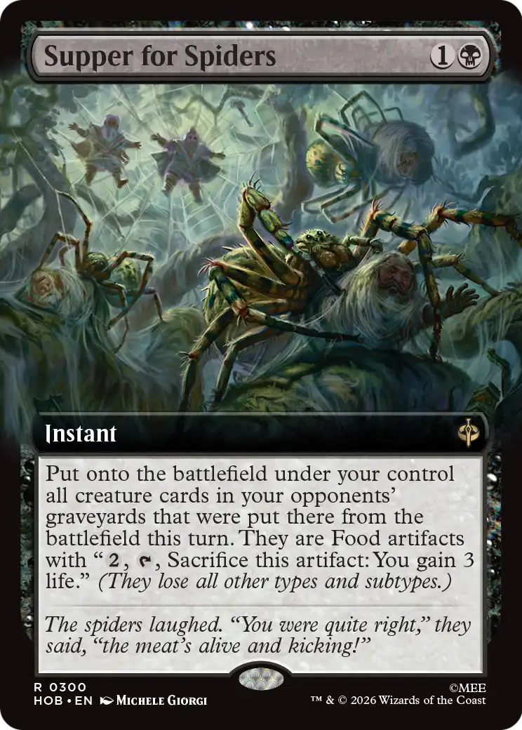 Supper for Spiders (Extended Art) [The Hobbit] | Mega City Incorporated