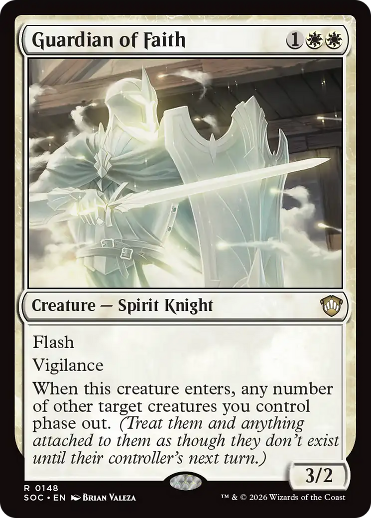 Guardian of Faith [Secrets of Strixhaven Commander] | Mega City Incorporated