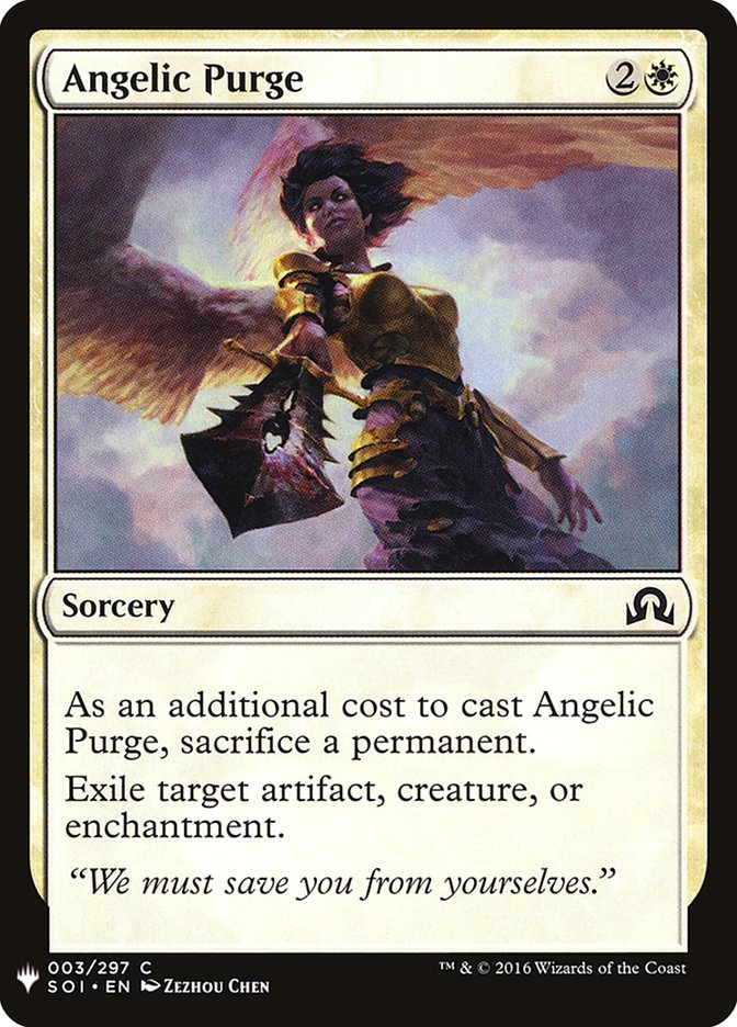 Angelic Purge [Mystery Booster] | Mega City Incorporated