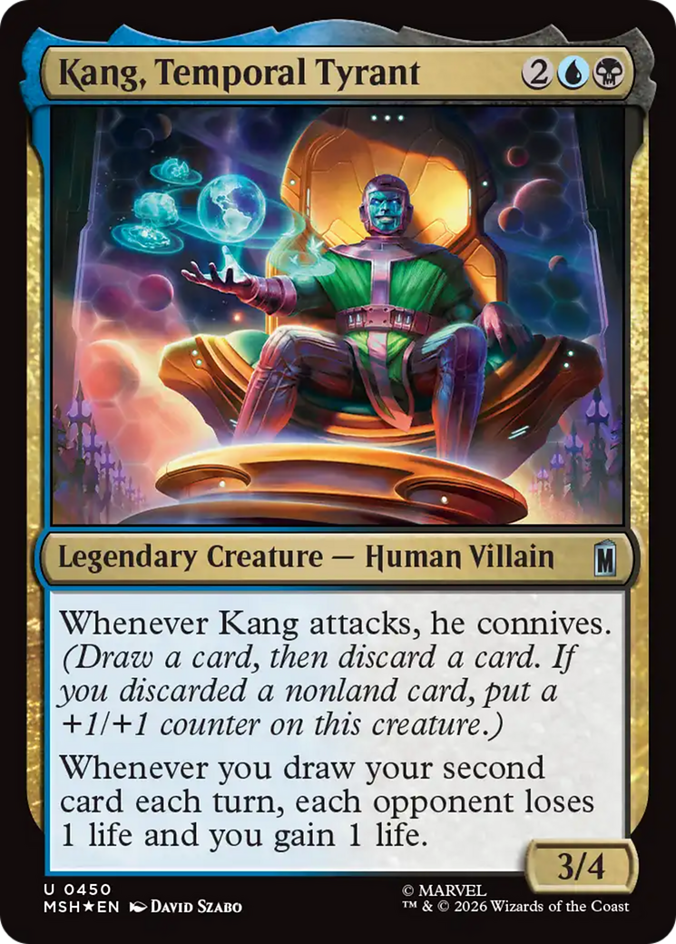 Kang, Temporal Tyrant (Surge Foil) [Marvel Super Heroes] | Mega City Incorporated