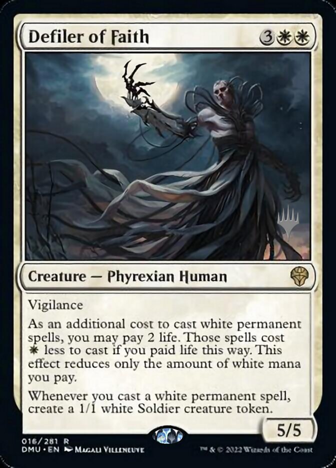 Defiler of Faith (Promo Pack) [Dominaria United Promos] | Mega City Incorporated