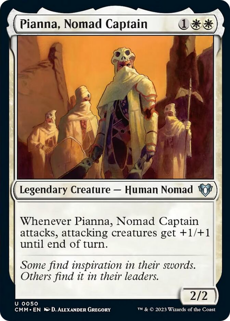 Pianna, Nomad Captain [Commander Masters] | Mega City Incorporated