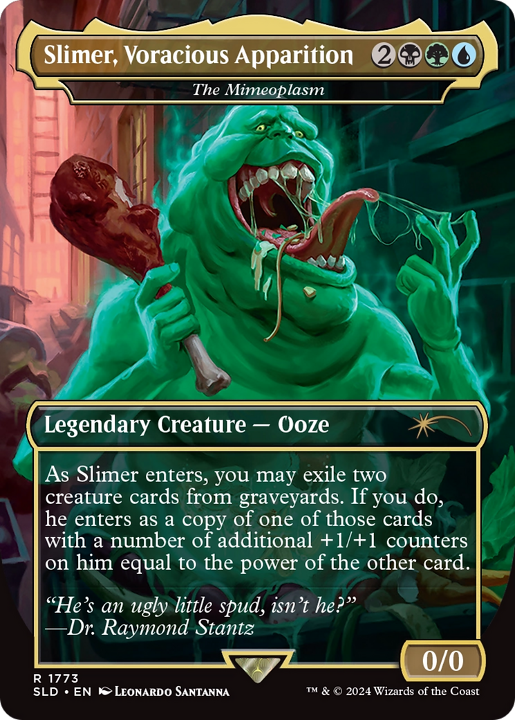 Slimer, Voracious Apparition - The Mimeoplasm [Secret Lair Drop Series] | Mega City Incorporated