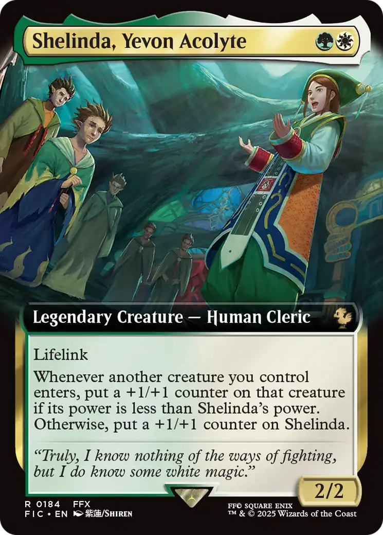 Shelinda, Yevon Acolyte (Extended Art) [FINAL FANTASY Commander] | Mega City Incorporated