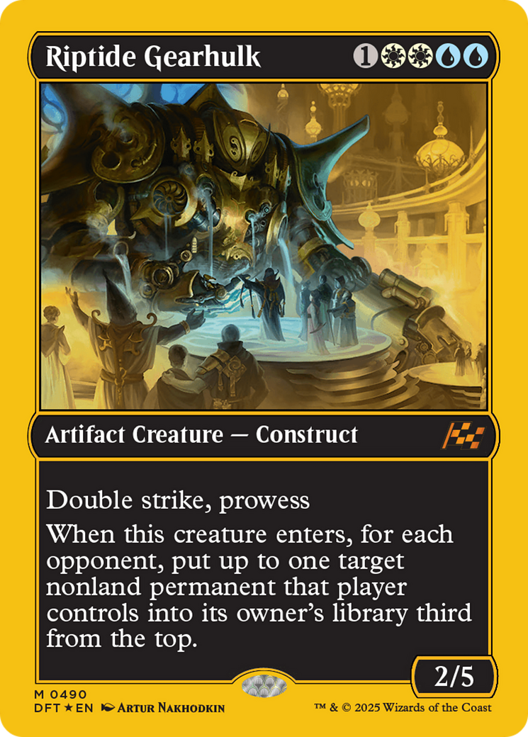 Riptide Gearhulk (First-Place Foil) [Aetherdrift] | Mega City Incorporated