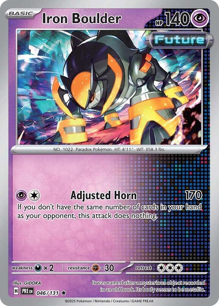 Iron Boulder (046/131) [Scarlet & Violet: Prismatic Evolutions] | Mega City Incorporated