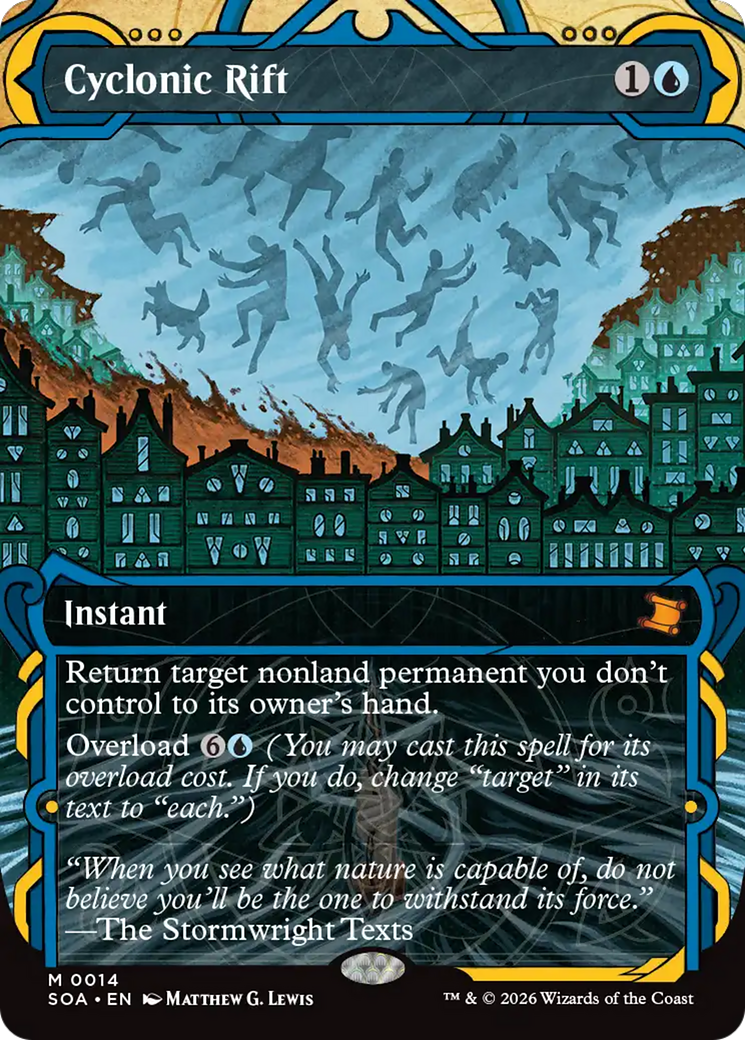 Cyclonic Rift [Secrets of Strixhaven: Mystical Archive] | Mega City Incorporated