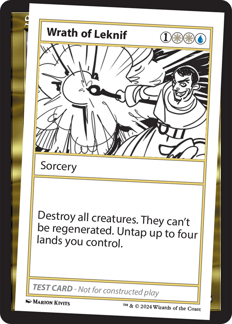 Wrath of Leknif [Mystery Booster 2 Playtest Cards] | Mega City Incorporated