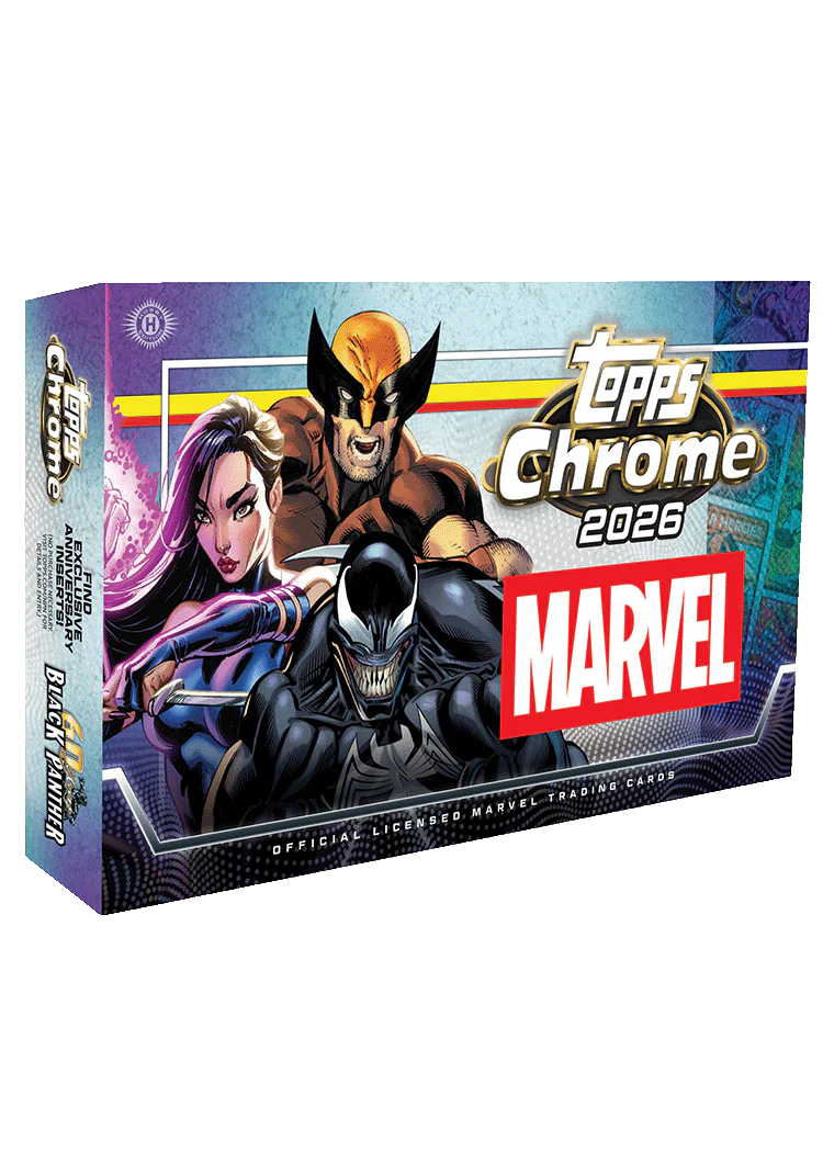 2026 Topps Chrome® Marvel Comics - Hobby Box | Mega City Incorporated