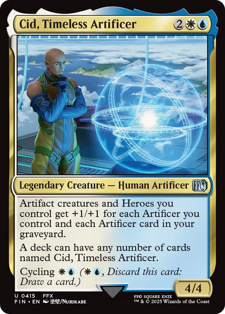 Cid, Timeless Artificer (0415) [FINAL FANTASY] | Mega City Incorporated
