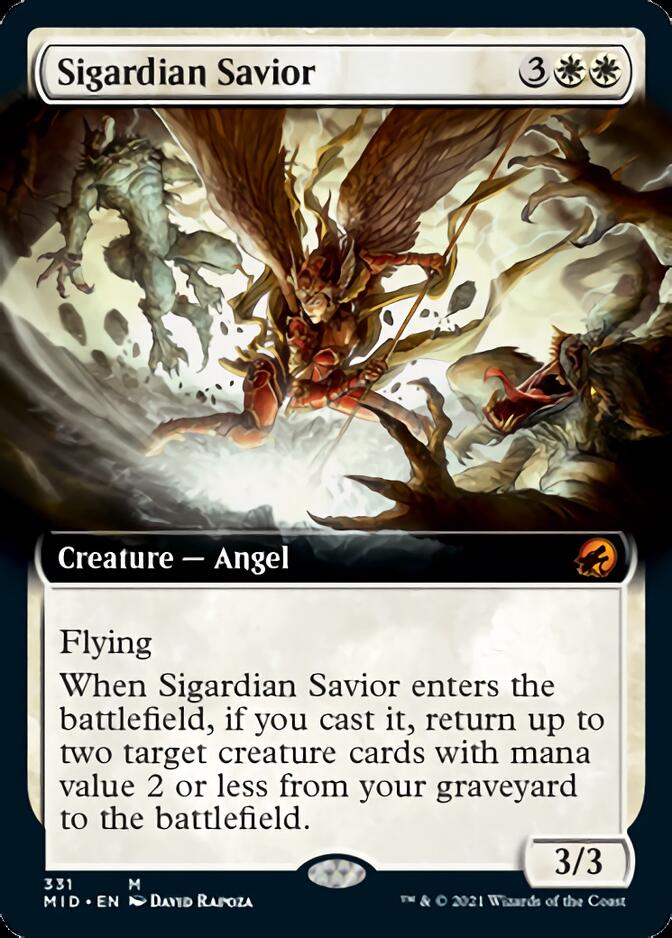 Sigardian Savior (Extended Art) [Innistrad: Midnight Hunt] | Mega City Incorporated