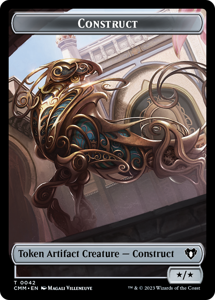 Construct Token (42) [Commander Masters Tokens] | Mega City Incorporated