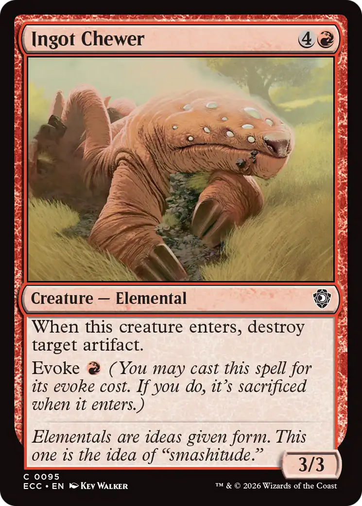 Ingot Chewer [Lorwyn Eclipsed Commander] | Mega City Incorporated