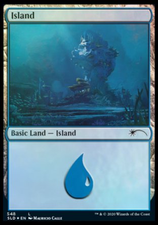 Island (Under the Sea) (548) [Secret Lair Drop Promos] | Mega City Incorporated