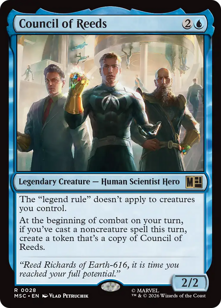 Council of Reeds [Marvel Super Heroes Commander] | Mega City Incorporated