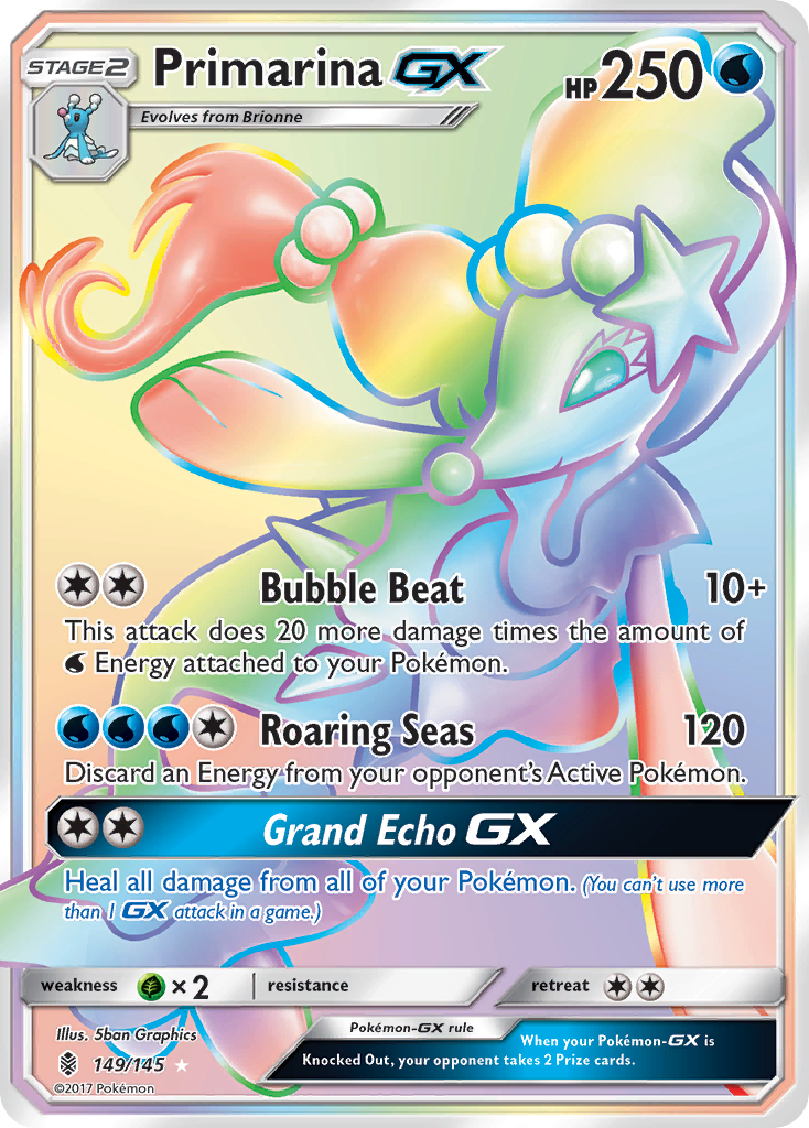 Primarina GX (149/145) [Sun & Moon: Guardians Rising] | Mega City Incorporated