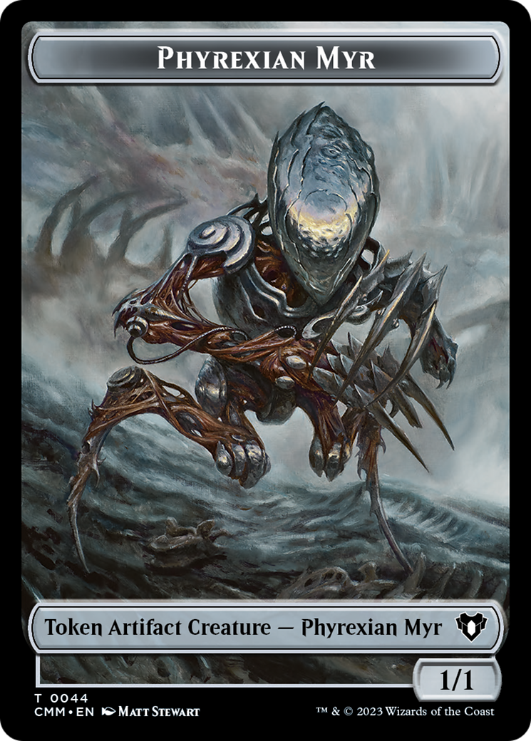 Phyrexian Myr Token [Commander Masters Tokens] | Mega City Incorporated