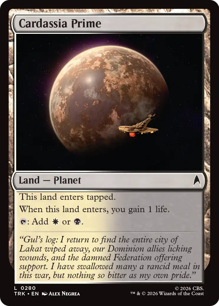 Cardassia Prime [Star Trek] | Mega City Incorporated