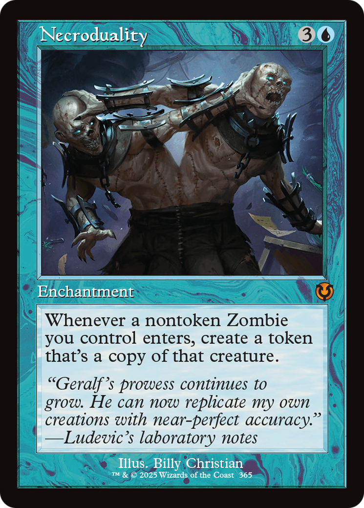 Necroduality (Retro Frame) [Innistrad Remastered] | Mega City Incorporated