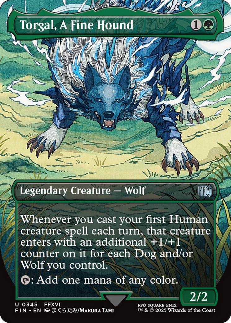 Torgal, A Fine Hound (Borderless) [FINAL FANTASY] | Mega City Incorporated