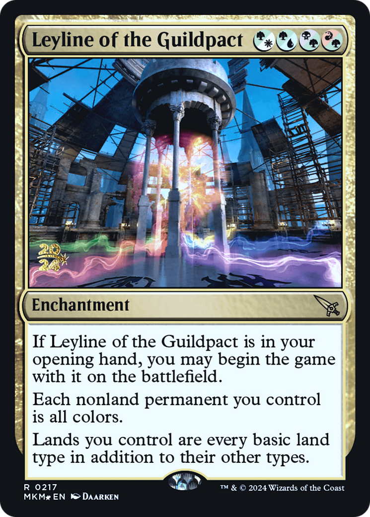 Leyline of the Guildpact [Murders at Karlov Manor Prerelease Promos] | Mega City Incorporated