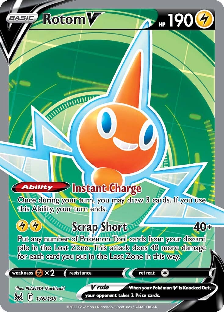 Rotom V (176/196) [Sword & Shield: Lost Origin] | Mega City Incorporated