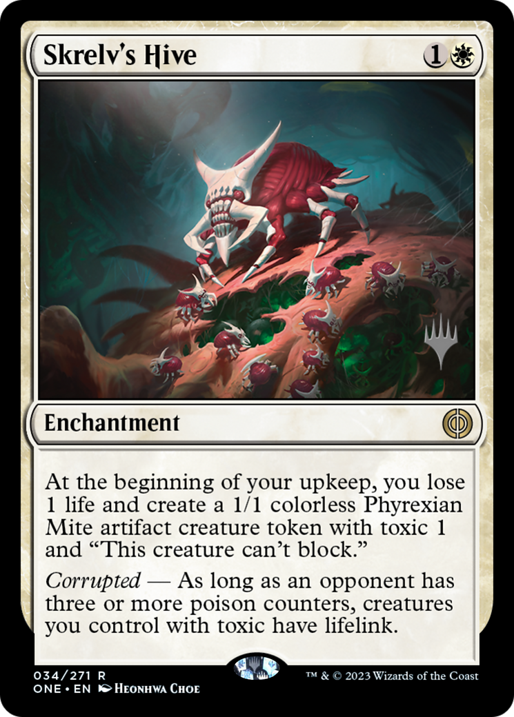 Skrelv's Hive (Promo Pack) [Phyrexia: All Will Be One Promos] | Mega City Incorporated