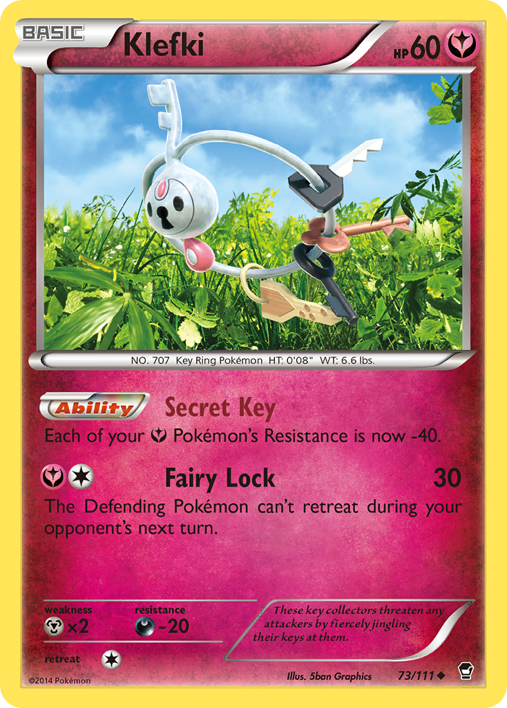 Klefki (73/111) [XY: Furious Fists] | Mega City Incorporated