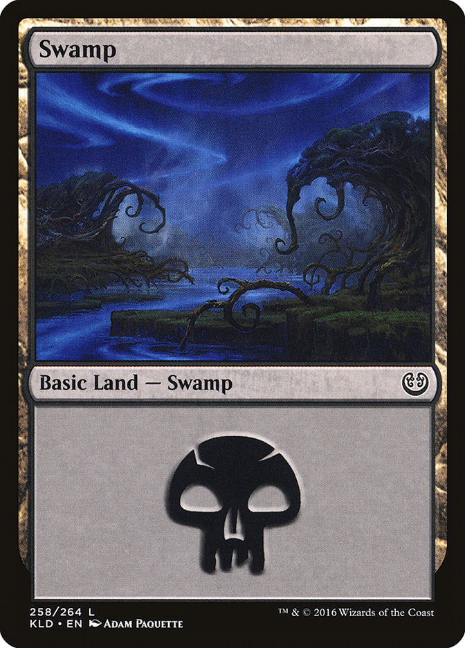 Swamp (258) [Kaladesh] | Mega City Incorporated